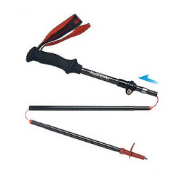 Naturehike karbónová skladacia treková palička ST07 115-135cm 190g - ružová